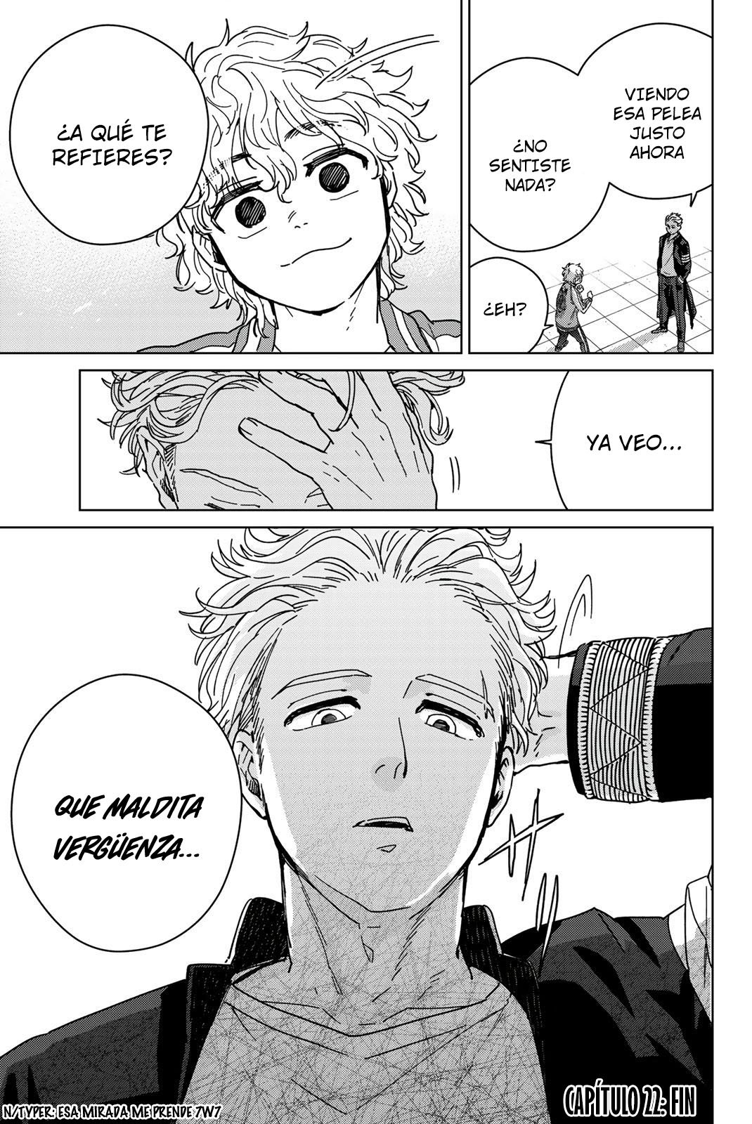 WIND BREAKER Capitulo 22: Cargaré con tu voluntad página 20