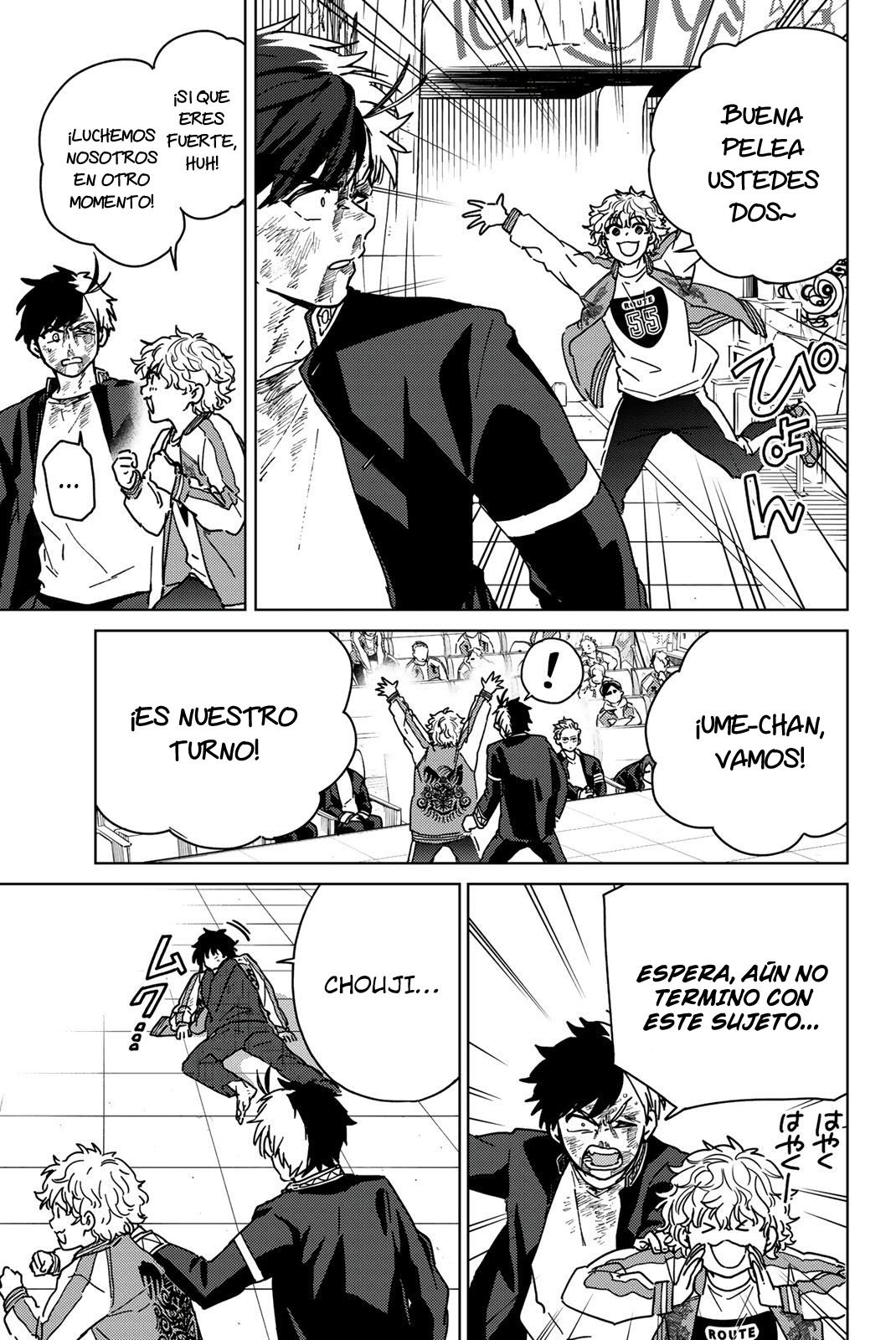 WIND BREAKER Capitulo 22: Cargaré con tu voluntad página 8