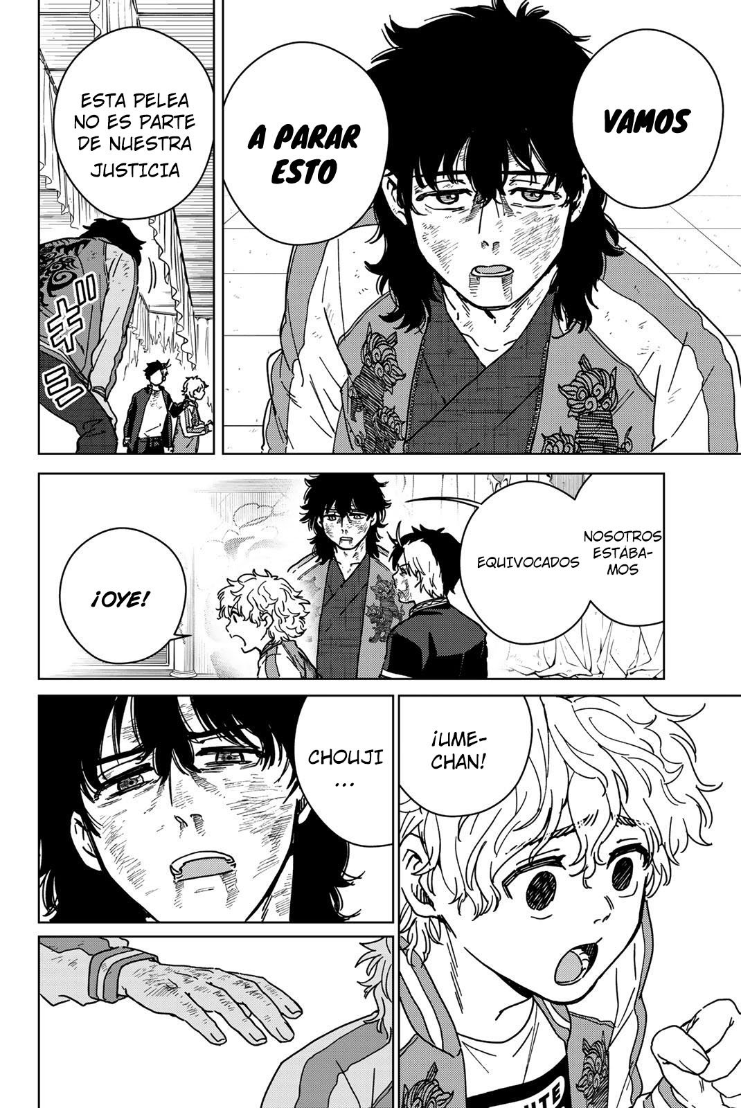 WIND BREAKER Capitulo 22: Cargaré con tu voluntad página 9