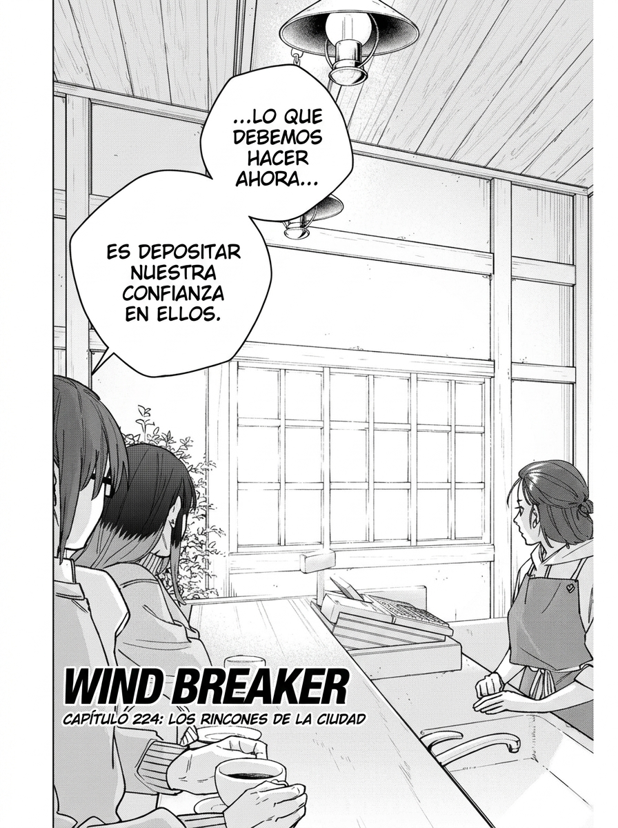 WIND BREAKER Capitulo 224 página 4