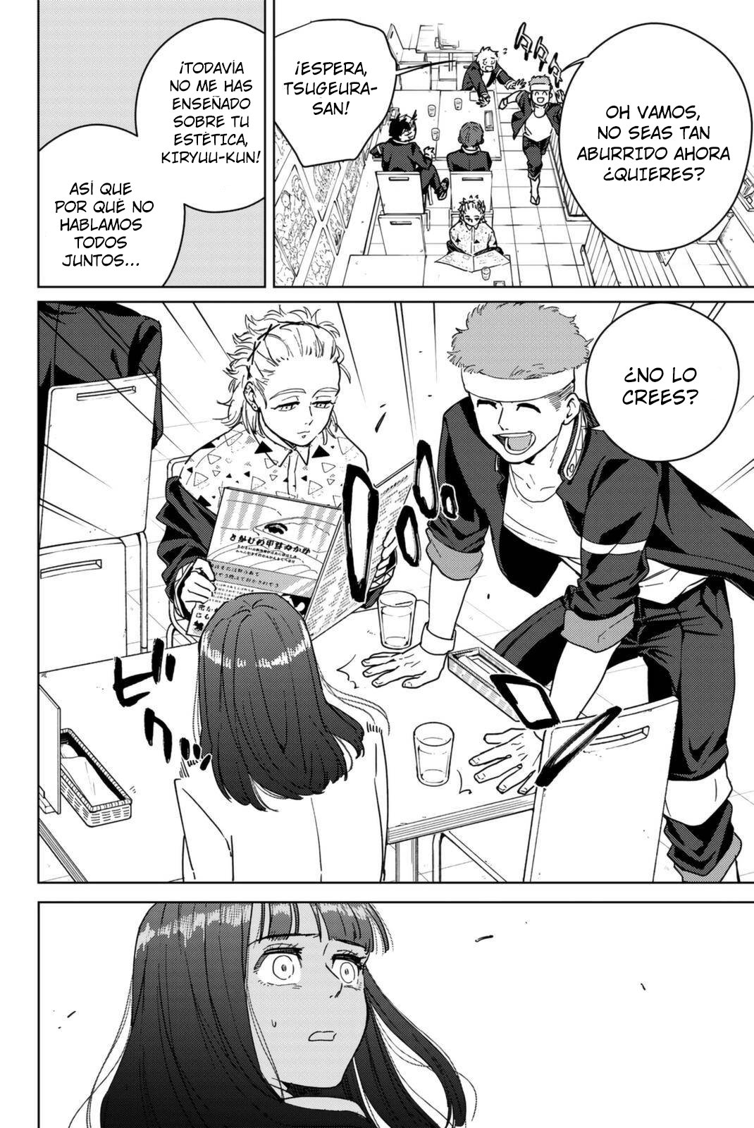 WIND BREAKER Capitulo 32: Gentileza y músculos página 10