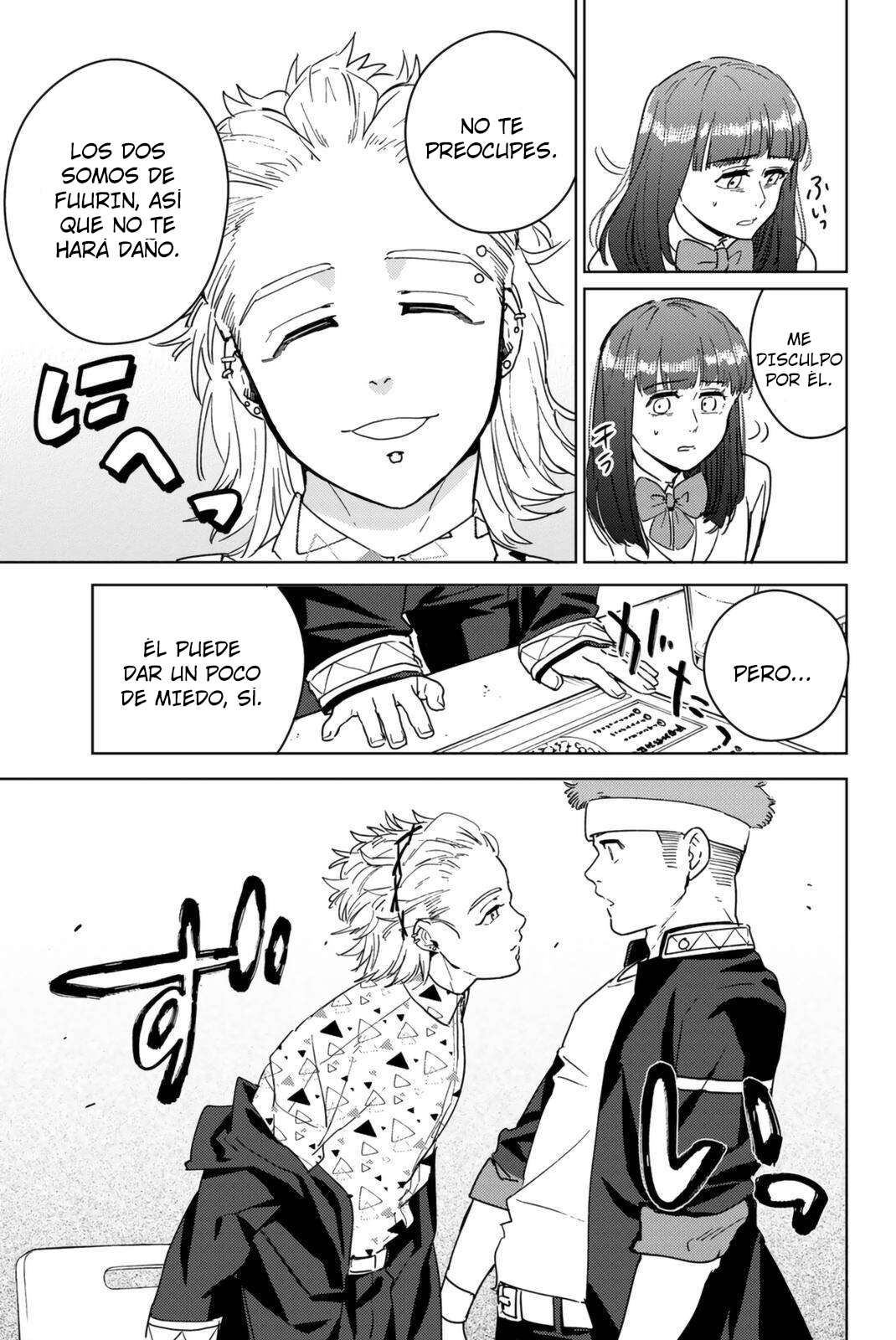 WIND BREAKER Capitulo 32: Gentileza y músculos página 11