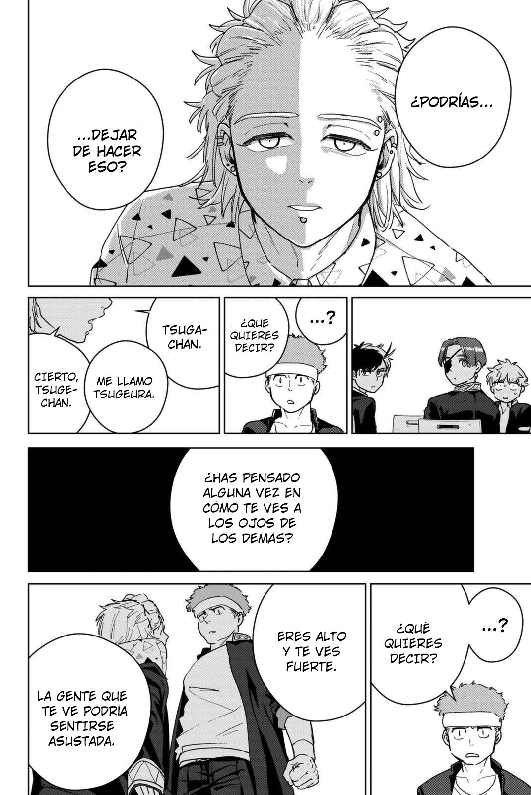 WIND BREAKER Capitulo 32: Gentileza y músculos página 12