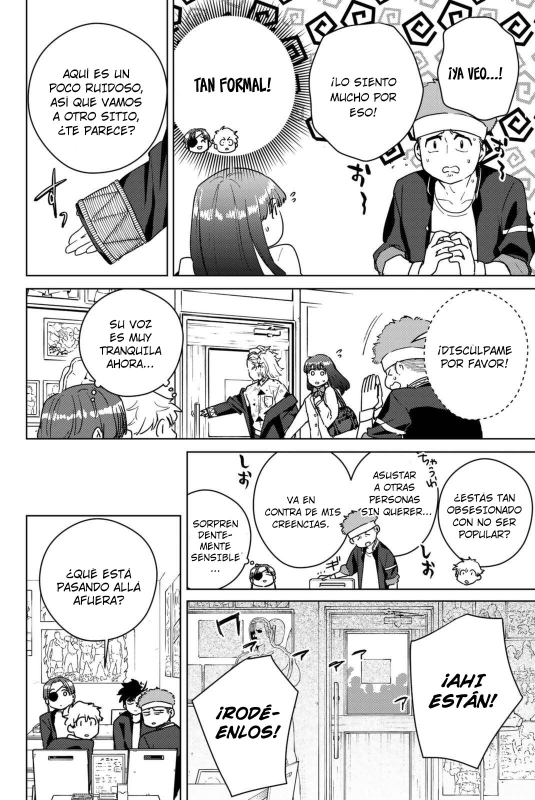 WIND BREAKER Capitulo 32: Gentileza y músculos página 14