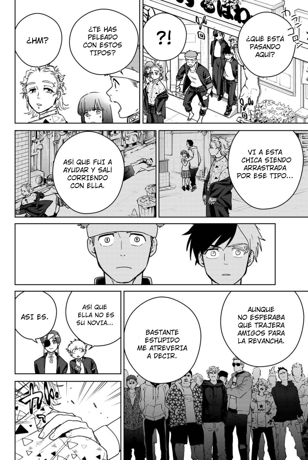 WIND BREAKER Capitulo 32: Gentileza y músculos página 16