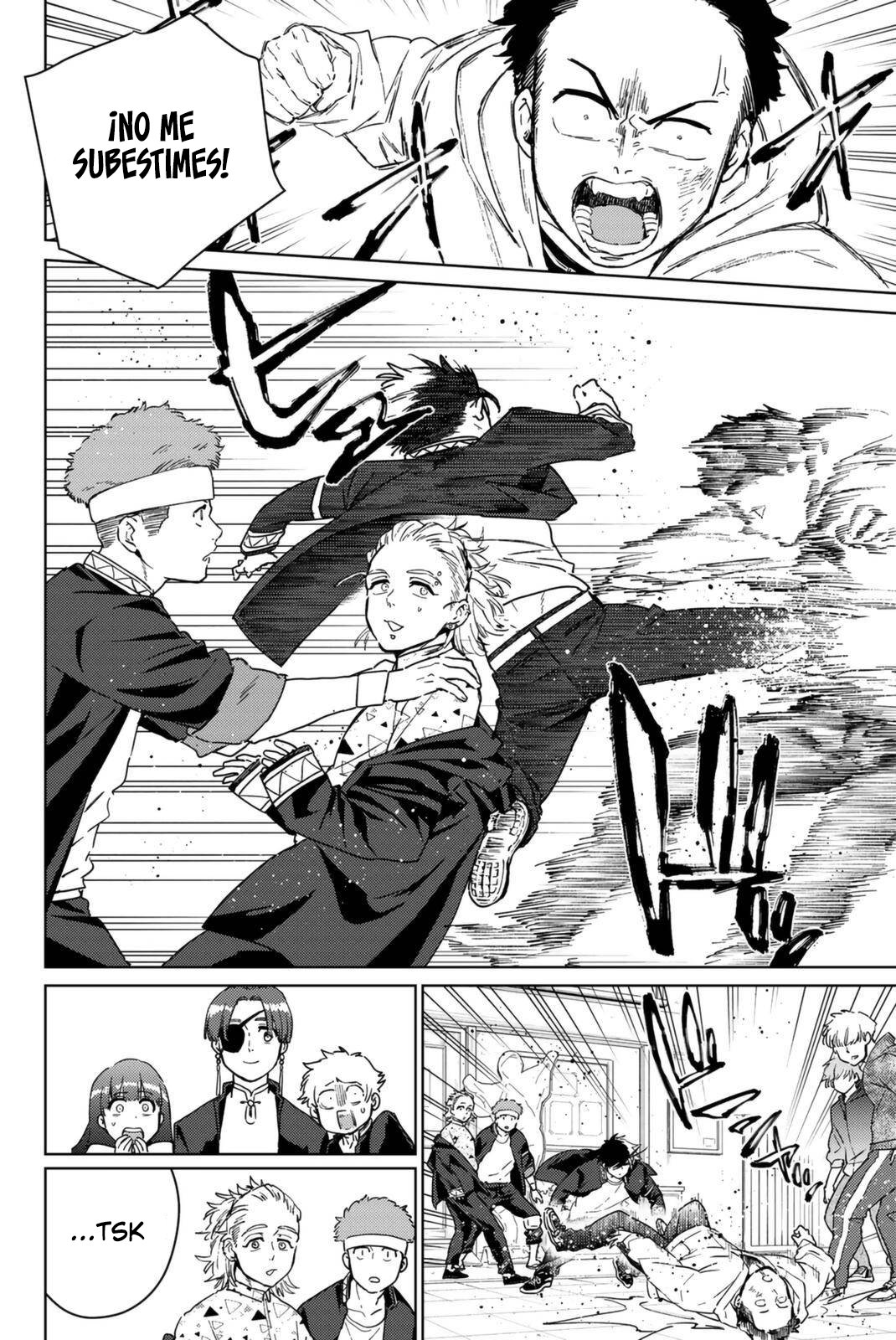 WIND BREAKER Capitulo 32: Gentileza y músculos página 18