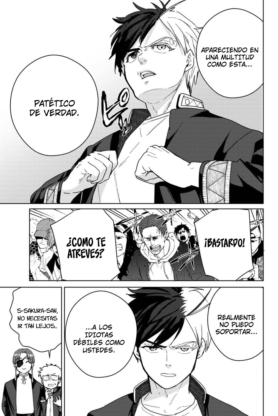 WIND BREAKER Capitulo 32: Gentileza y músculos página 19