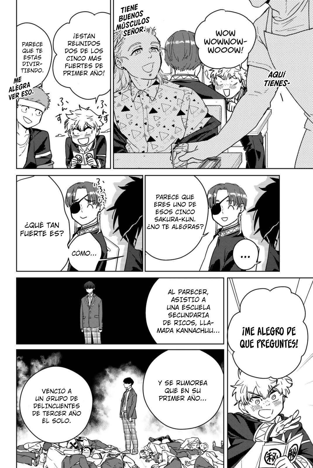 WIND BREAKER Capitulo 32: Gentileza y músculos página 6