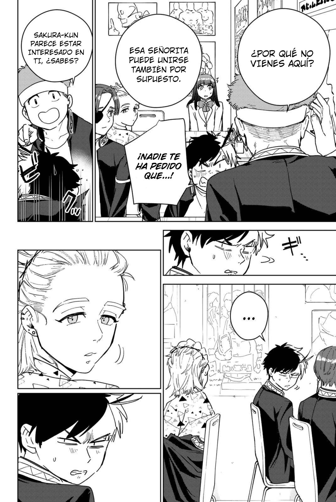 WIND BREAKER Capitulo 32: Gentileza y músculos página 8