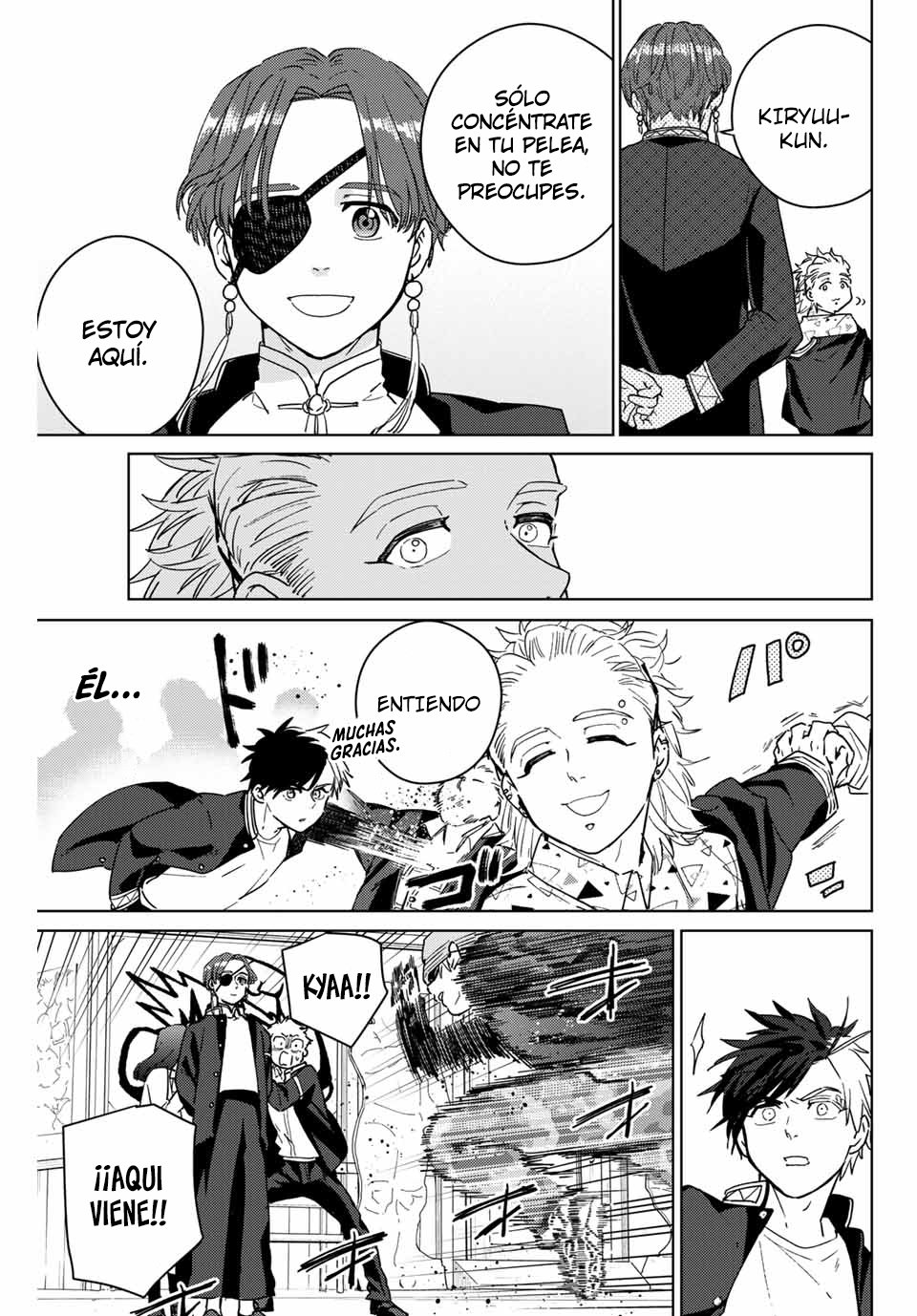 WIND BREAKER Capitulo 33: Tres guerreros página 11