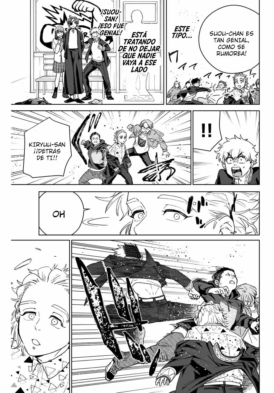 WIND BREAKER Capitulo 33: Tres guerreros página 13