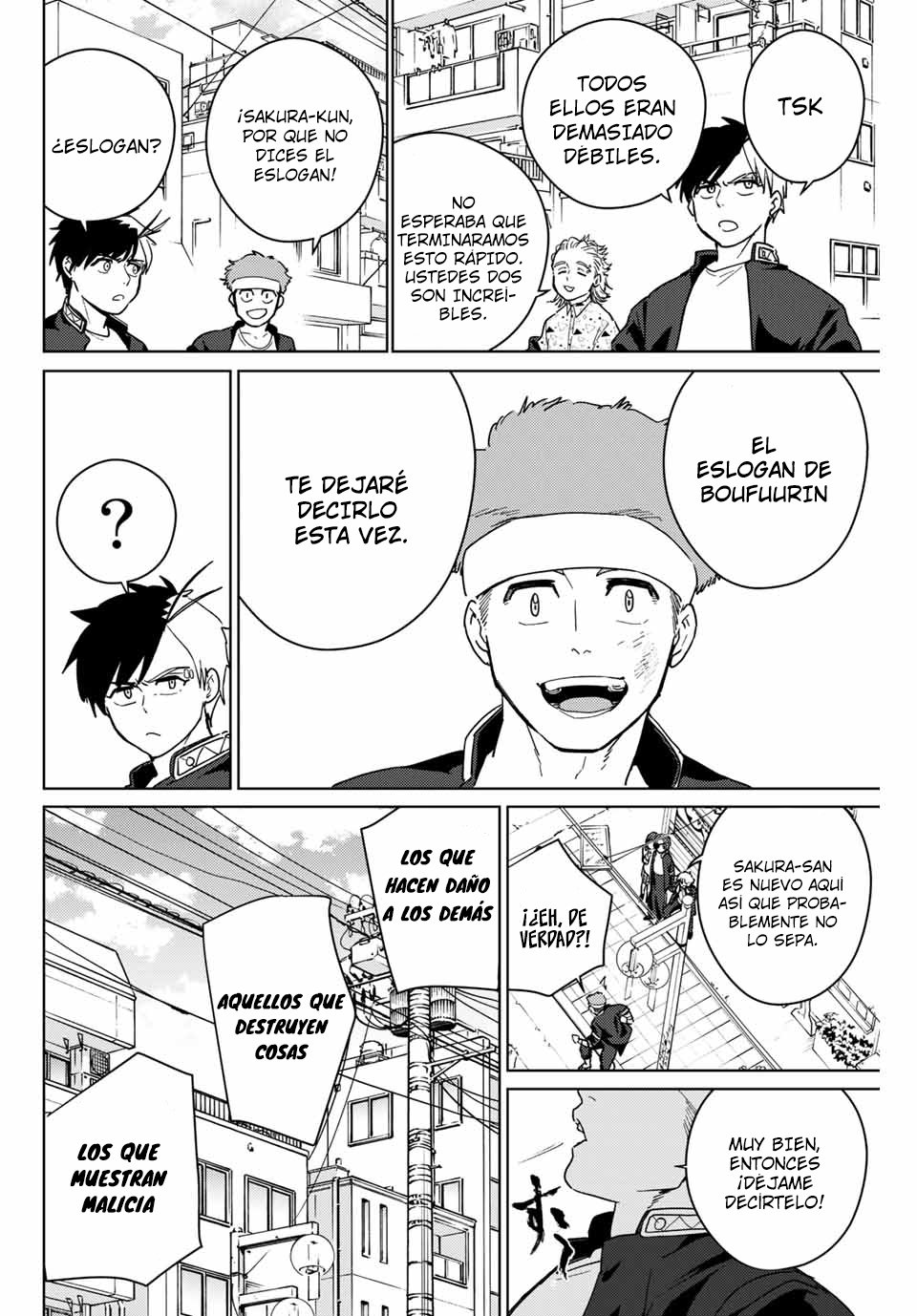 WIND BREAKER Capitulo 33: Tres guerreros página 16