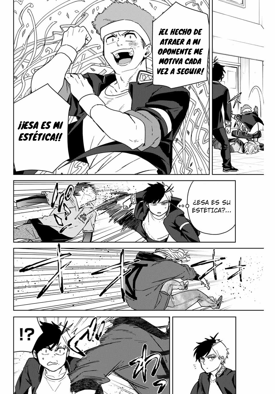 WIND BREAKER Capitulo 33: Tres guerreros página 8