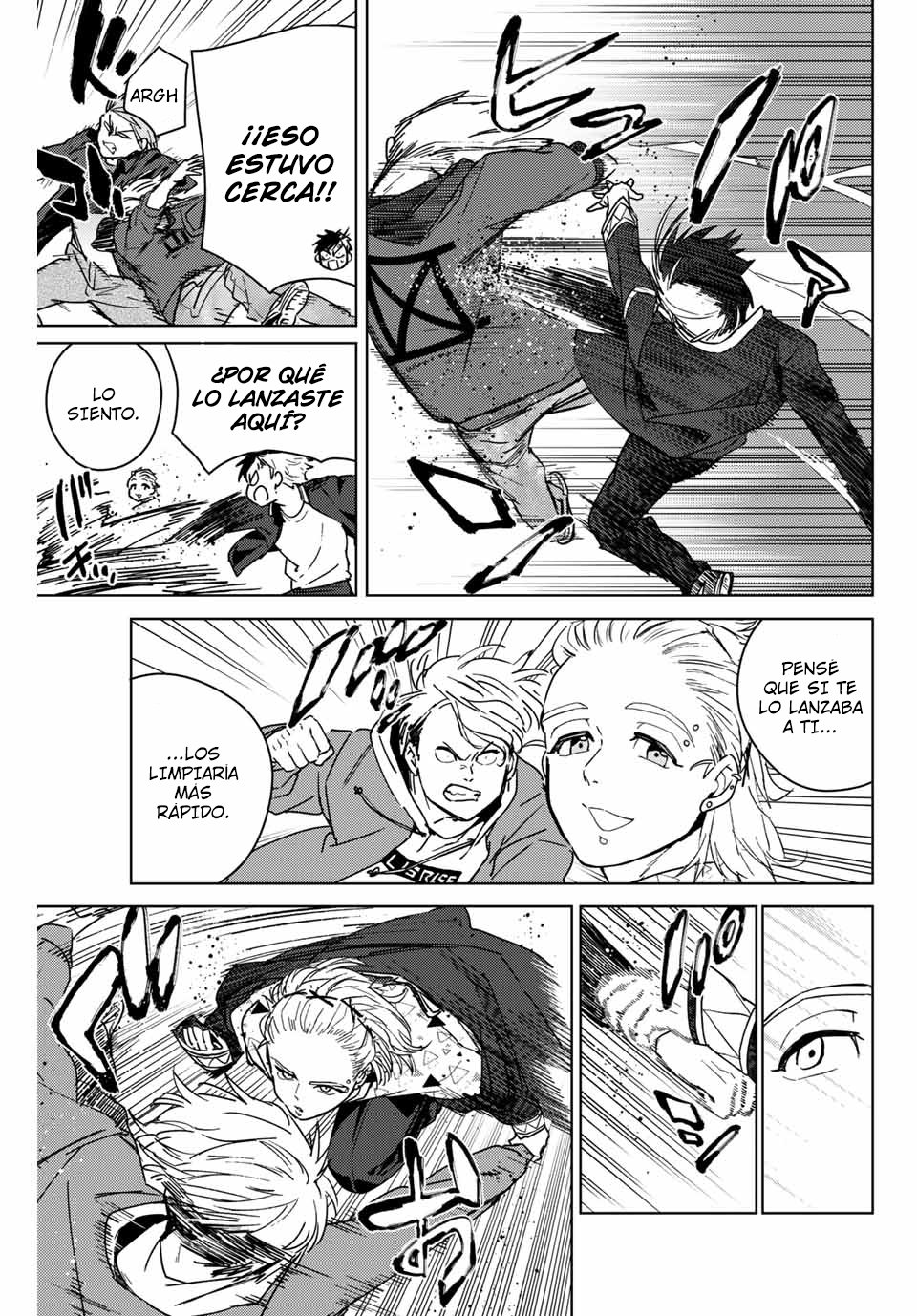 WIND BREAKER Capitulo 33: Tres guerreros página 9