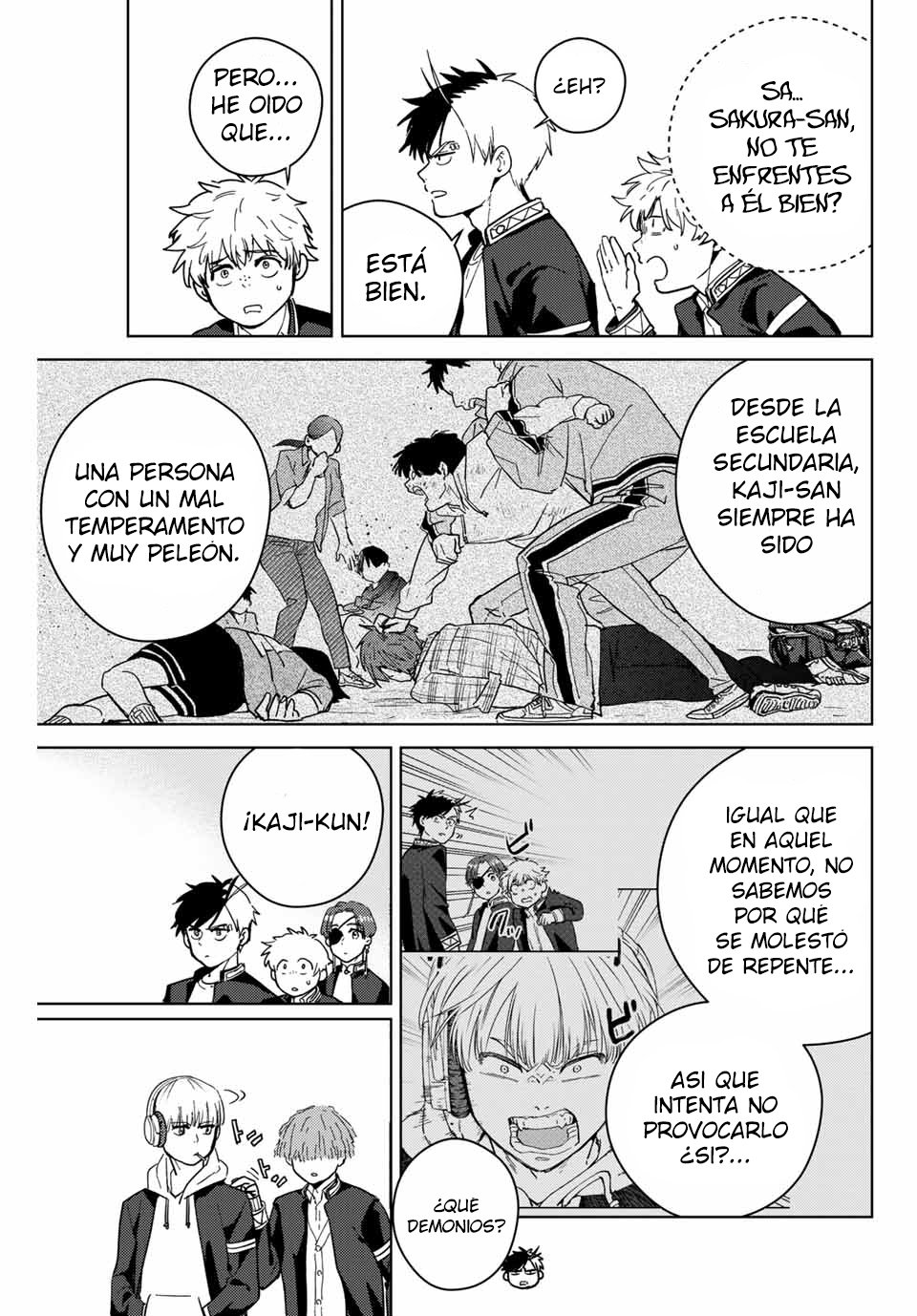 WIND BREAKER Capitulo 35: Kaji Ren página 11