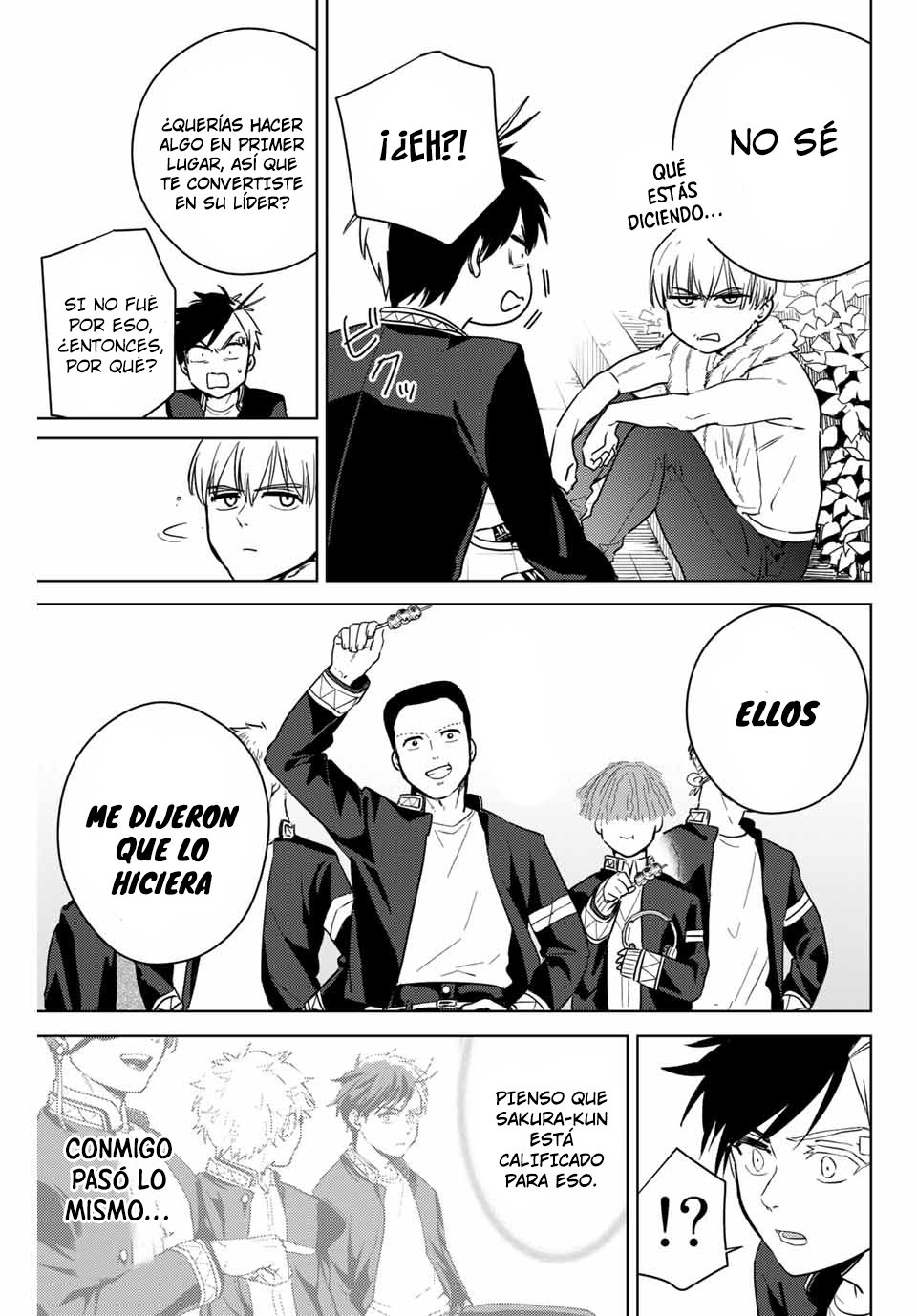 WIND BREAKER Capitulo 36: Dependientes página 15