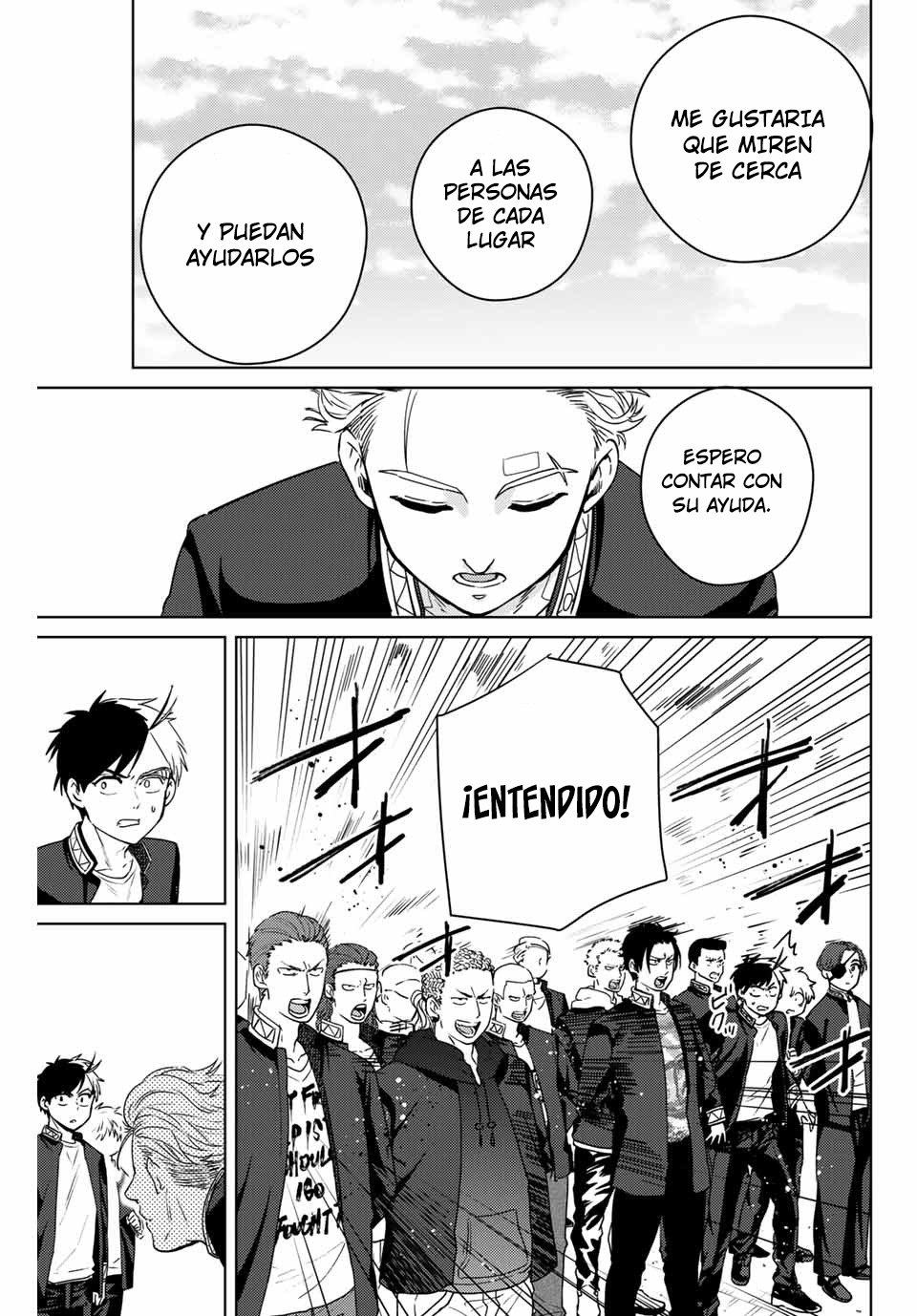 WIND BREAKER Capitulo 38: Las Cuatro Deidades Celestiales página 10