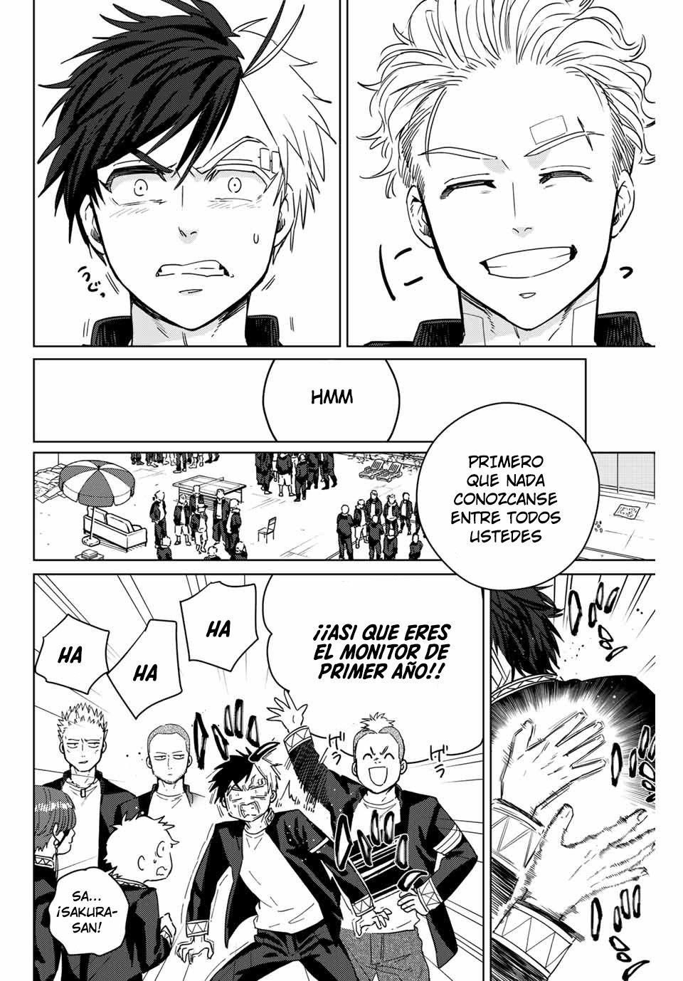 WIND BREAKER Capitulo 38: Las Cuatro Deidades Celestiales página 11