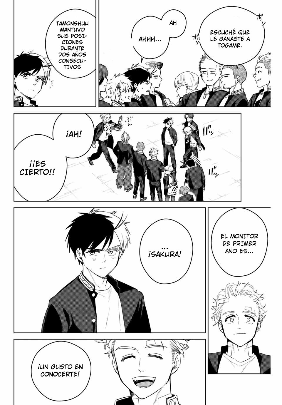 WIND BREAKER Capitulo 38: Las Cuatro Deidades Celestiales página 13