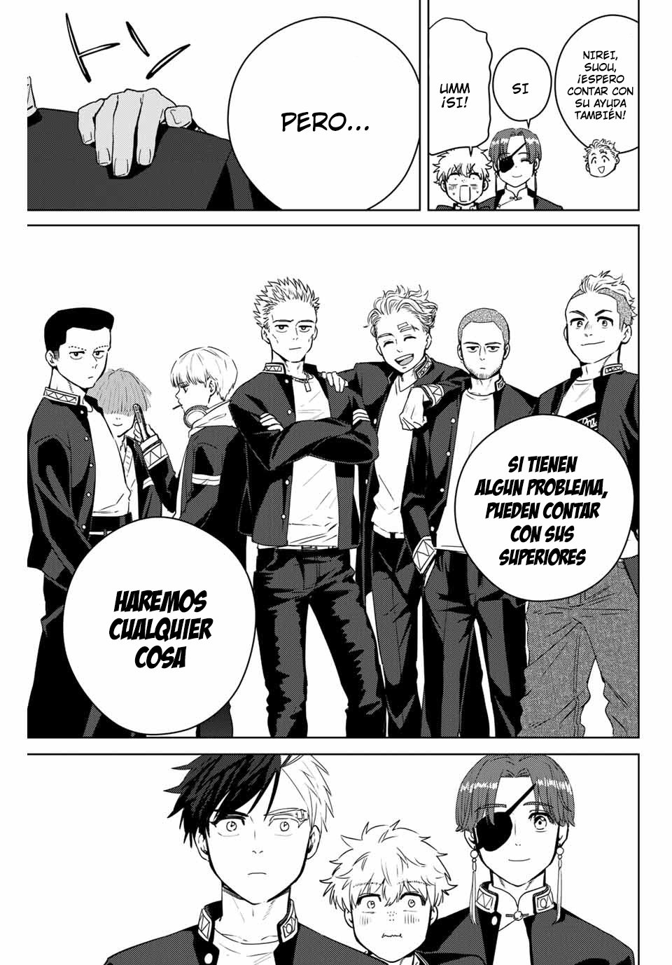 WIND BREAKER Capitulo 38: Las Cuatro Deidades Celestiales página 14
