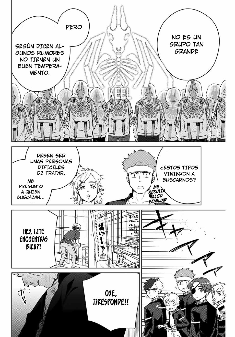 WIND BREAKER Capitulo 38: Las Cuatro Deidades Celestiales página 21