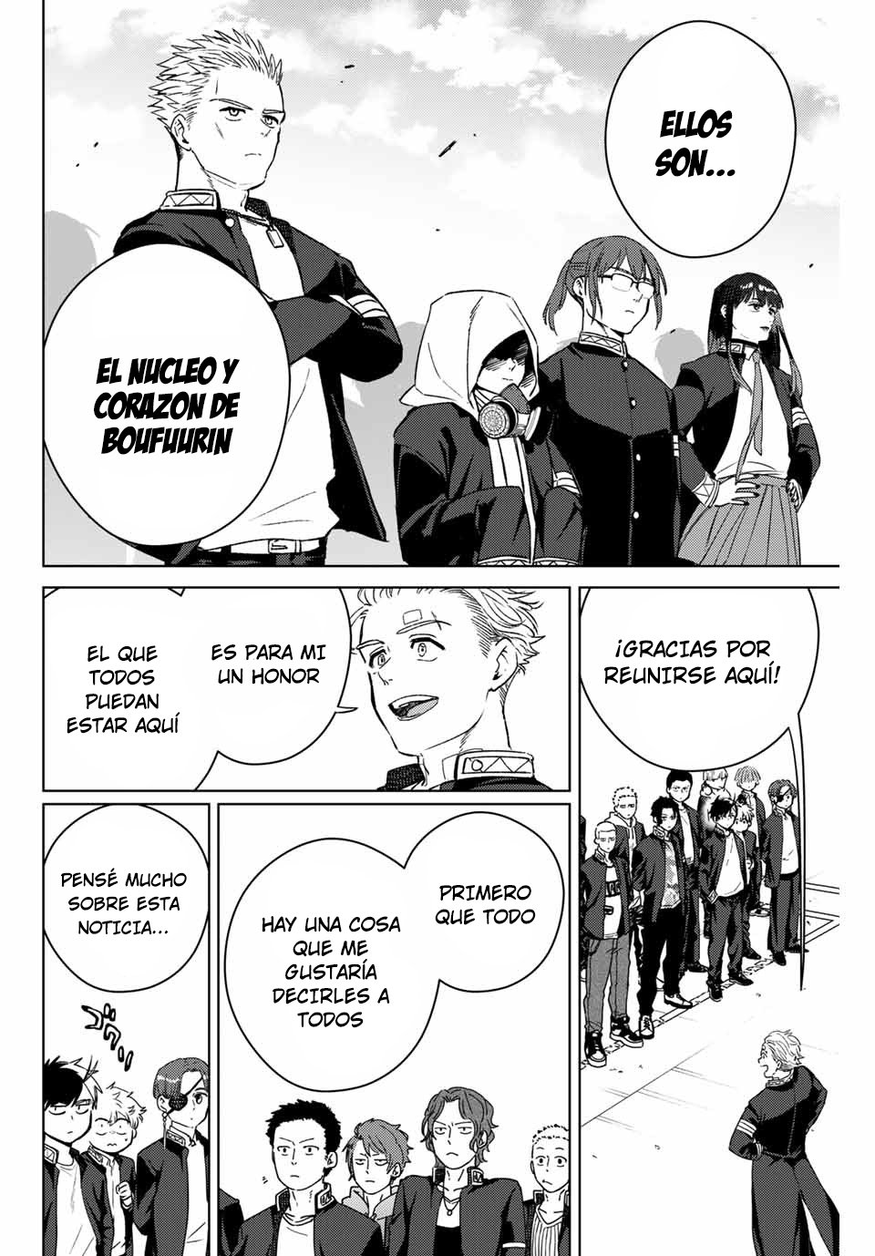 WIND BREAKER Capitulo 38: Las Cuatro Deidades Celestiales página 7