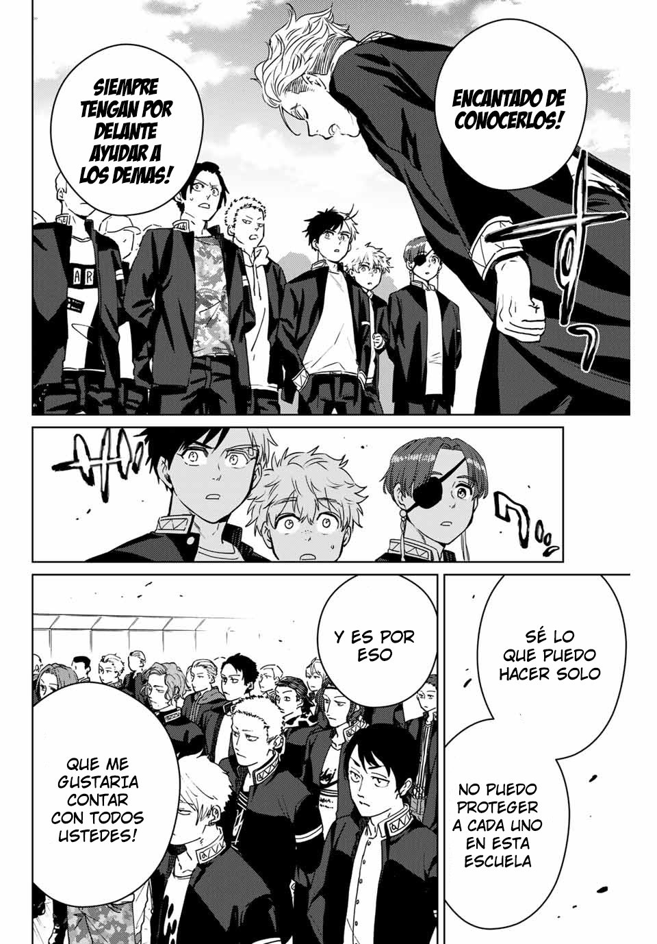 WIND BREAKER Capitulo 38: Las Cuatro Deidades Celestiales página 9