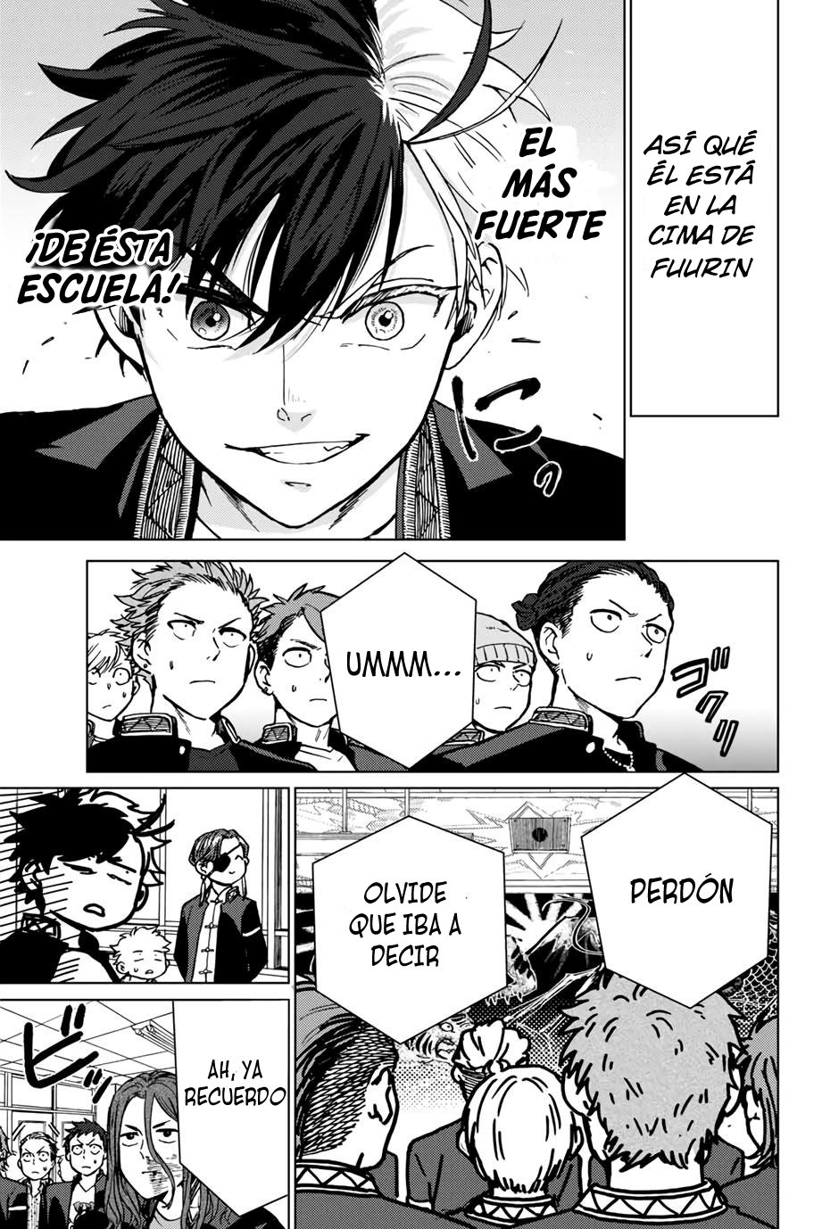 WIND BREAKER Capitulo 4: ¡Choque de rivales! página 8