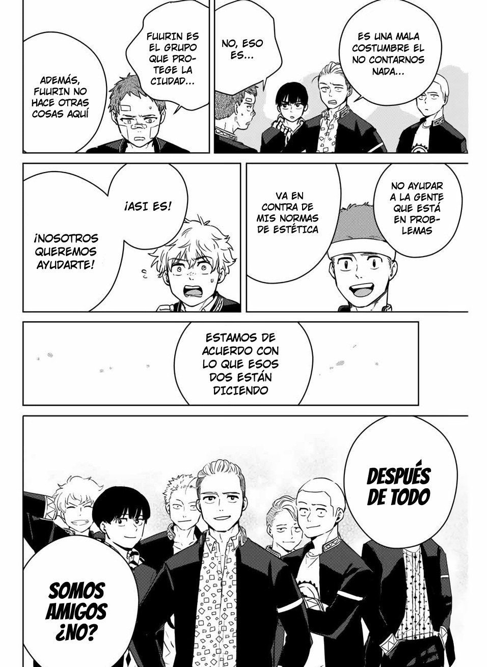 WIND BREAKER Capitulo 41: Amigos página 19