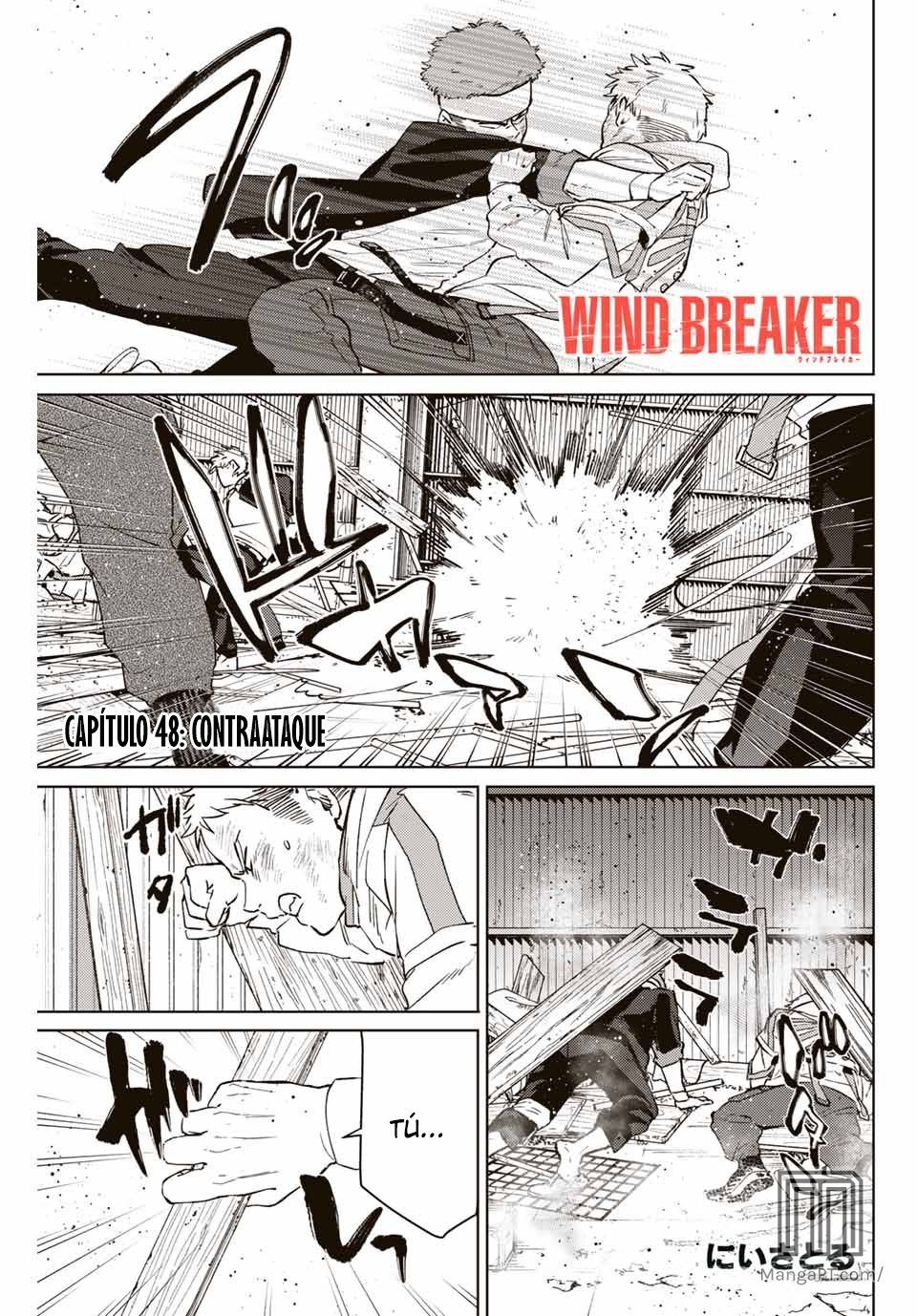 WIND BREAKER Capitulo 48: Contraataque página 3