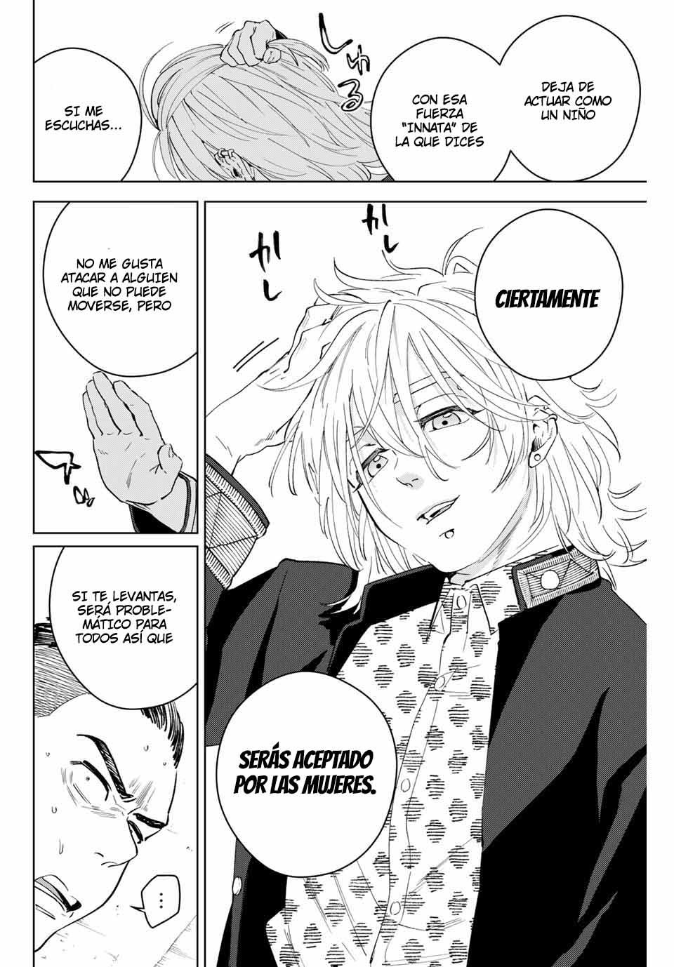 WIND BREAKER Capitulo 49: Los pasos de un hombre página 10