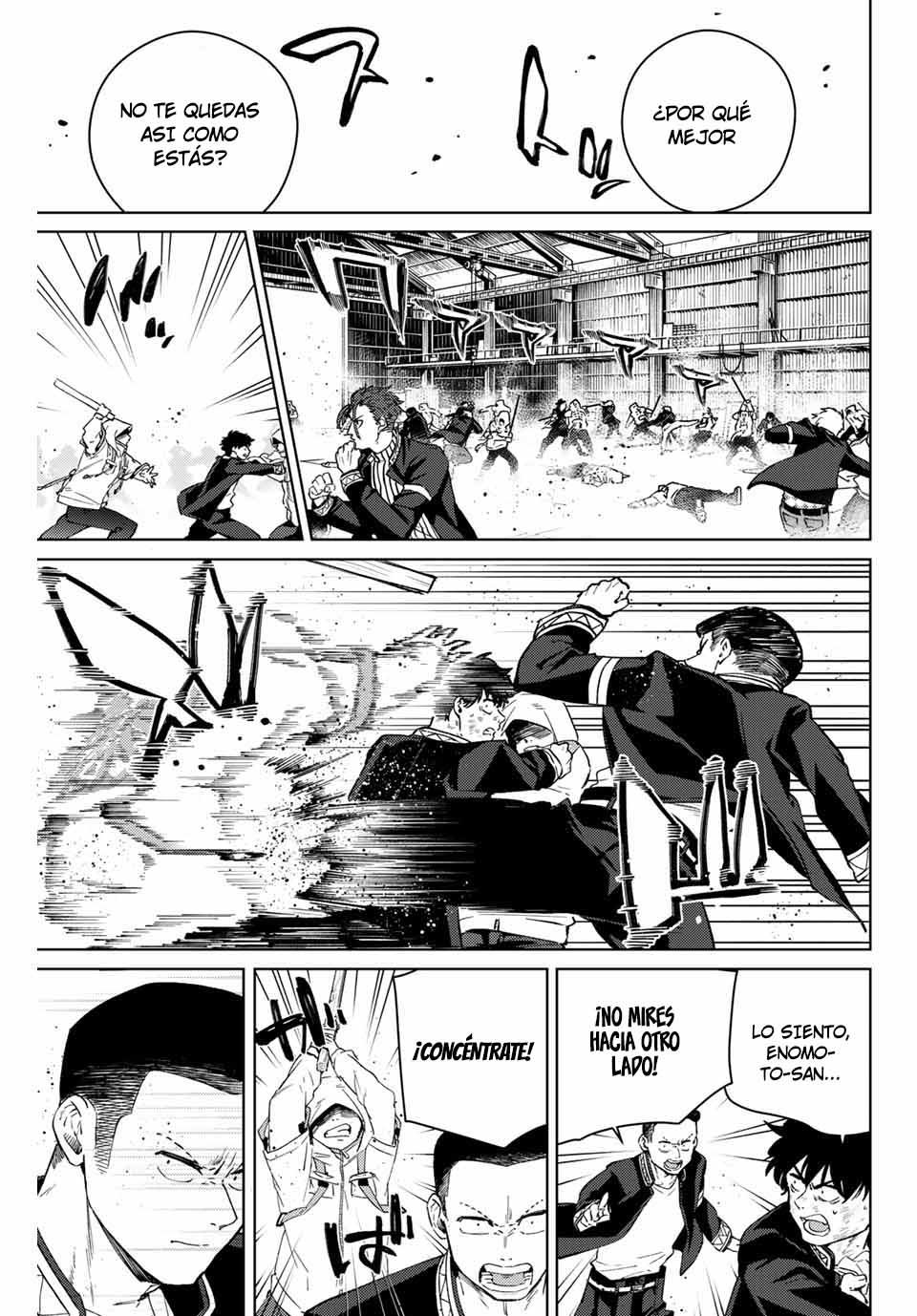 WIND BREAKER Capitulo 49: Los pasos de un hombre página 11