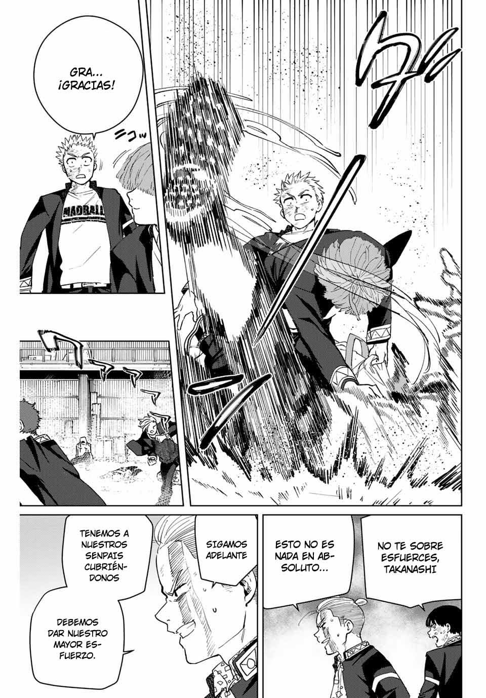WIND BREAKER Capitulo 49: Los pasos de un hombre página 13