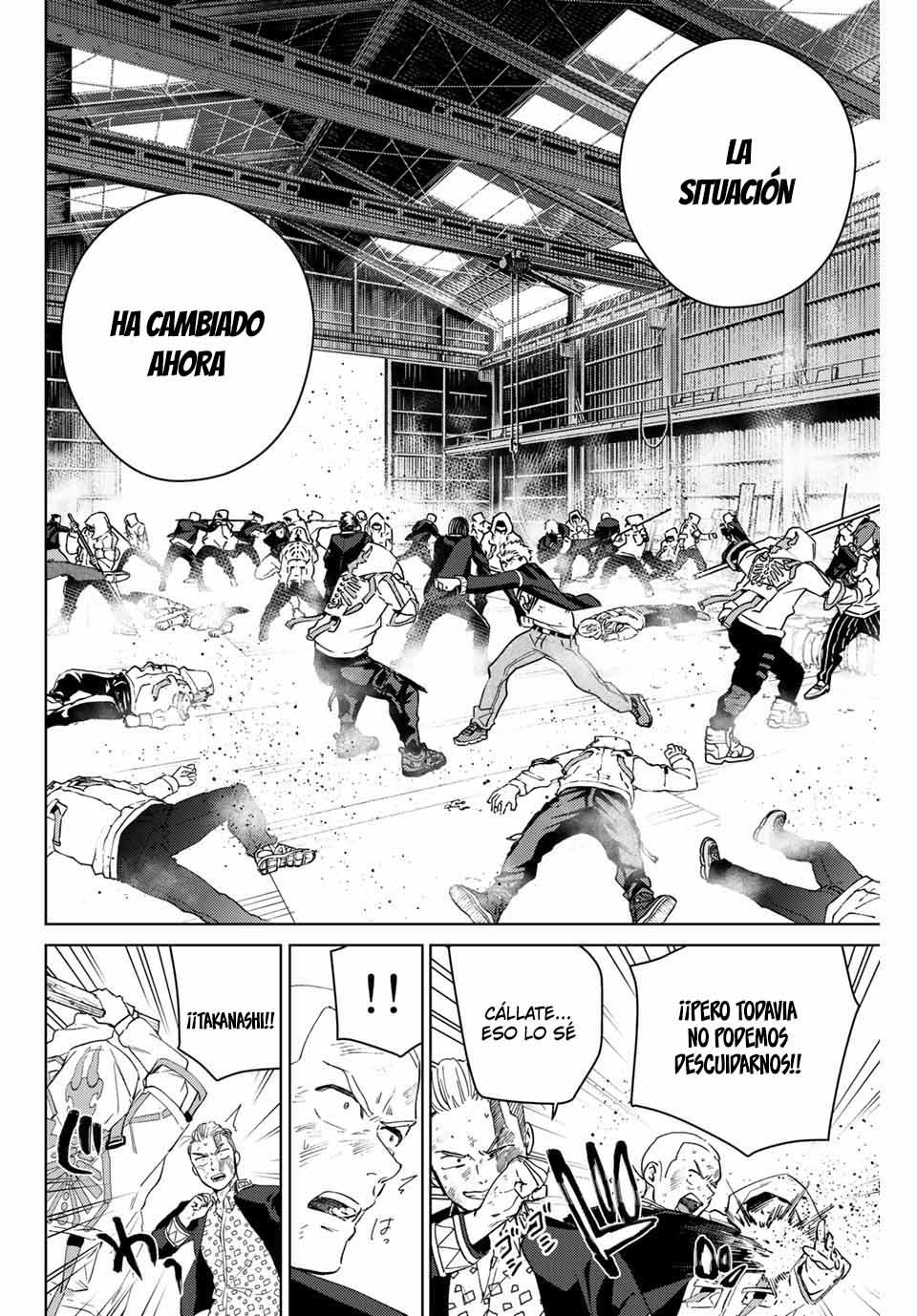 WIND BREAKER Capitulo 49: Los pasos de un hombre página 14