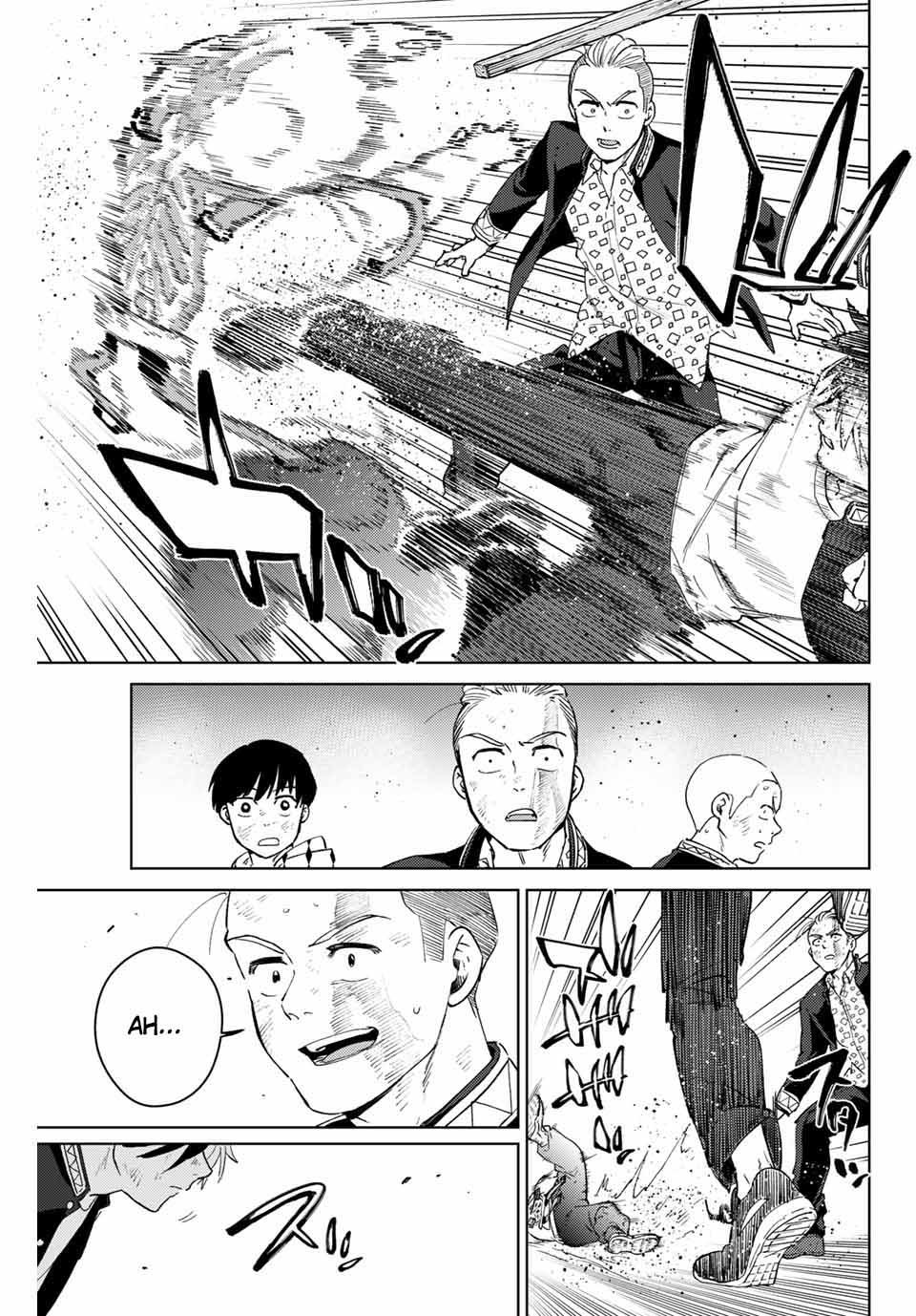 WIND BREAKER Capitulo 49: Los pasos de un hombre página 15