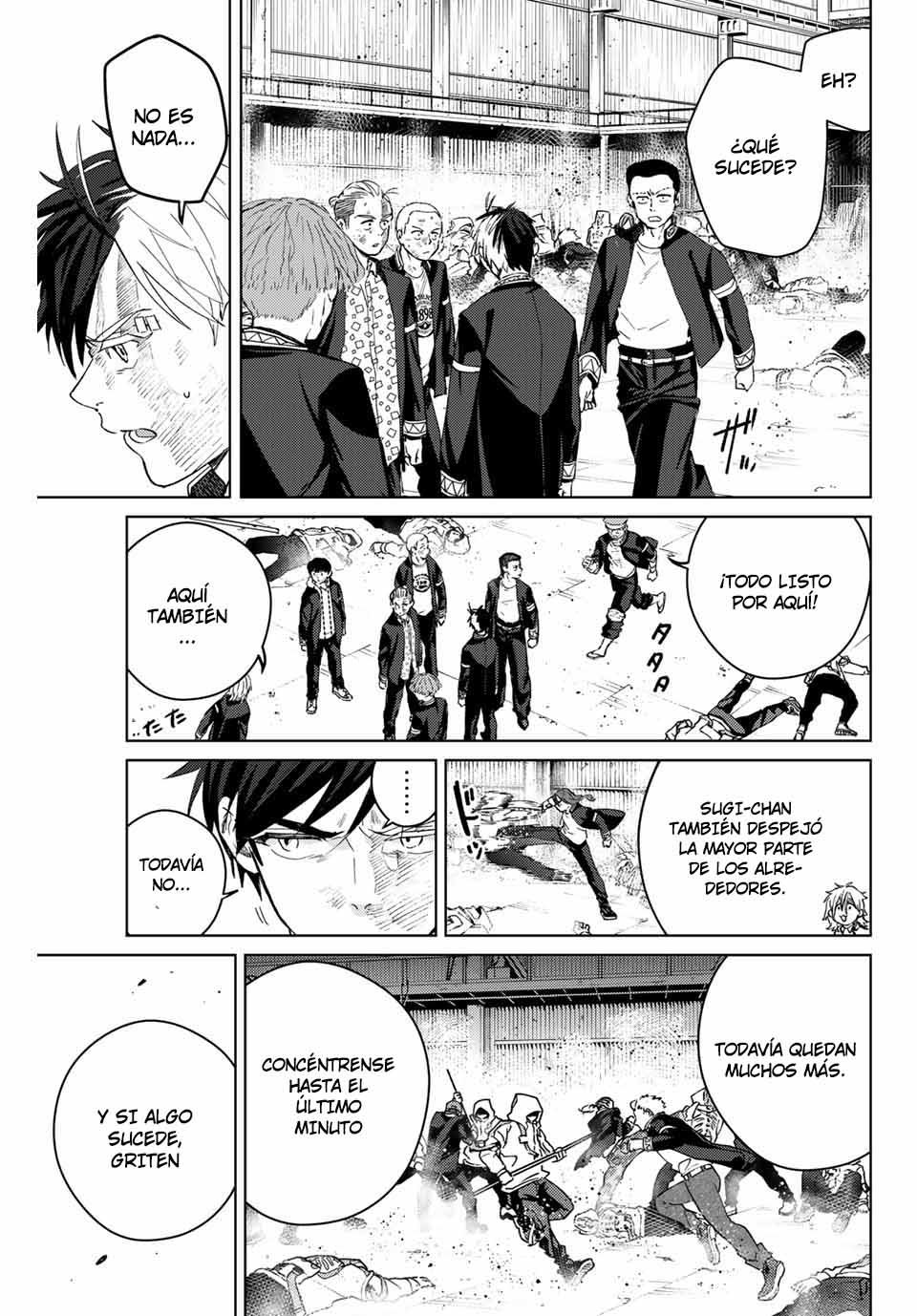 WIND BREAKER Capitulo 49: Los pasos de un hombre página 17