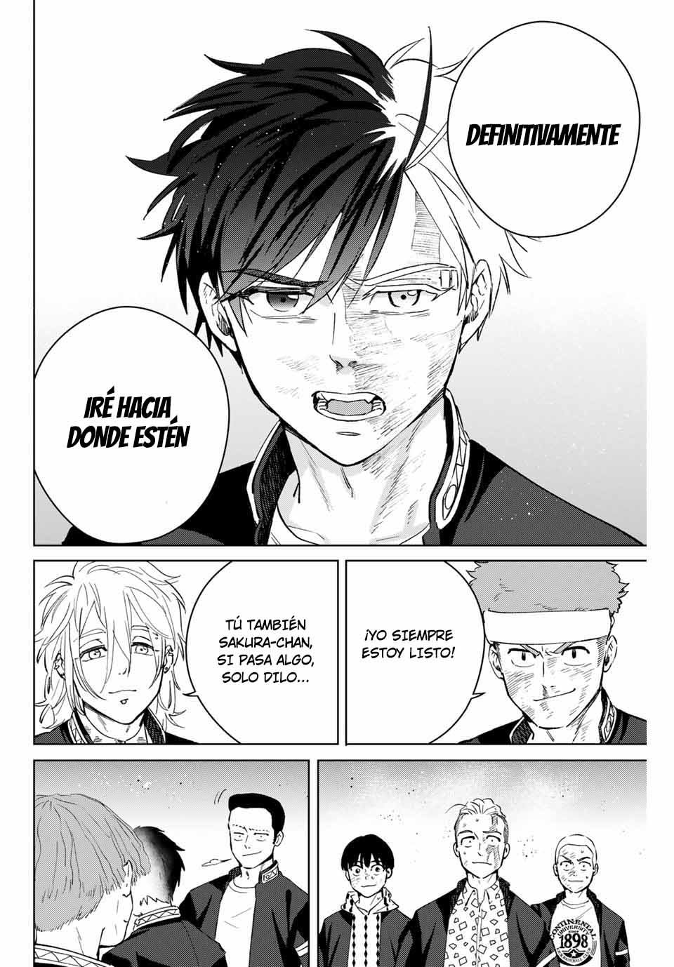 WIND BREAKER Capitulo 49: Los pasos de un hombre página 18