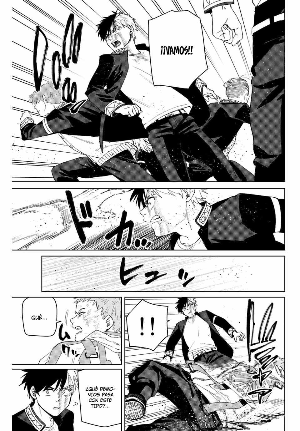 WIND BREAKER Capitulo 49: Los pasos de un hombre página 19