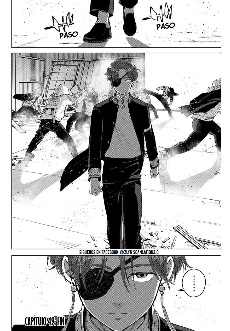 WIND BREAKER Capitulo 49: Los pasos de un hombre página 20