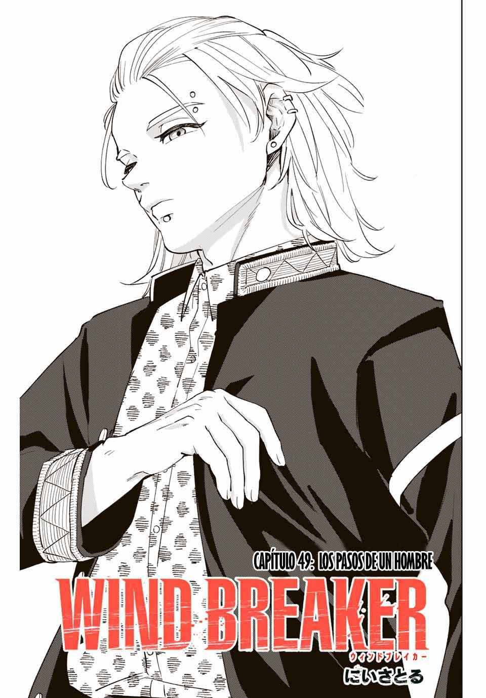 WIND BREAKER Capitulo 49: Los pasos de un hombre página 3