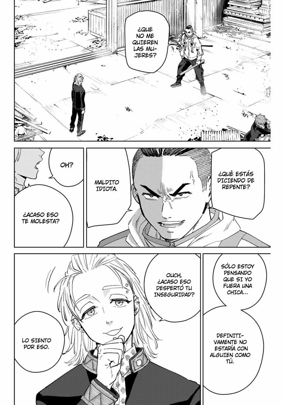 WIND BREAKER Capitulo 49: Los pasos de un hombre página 4