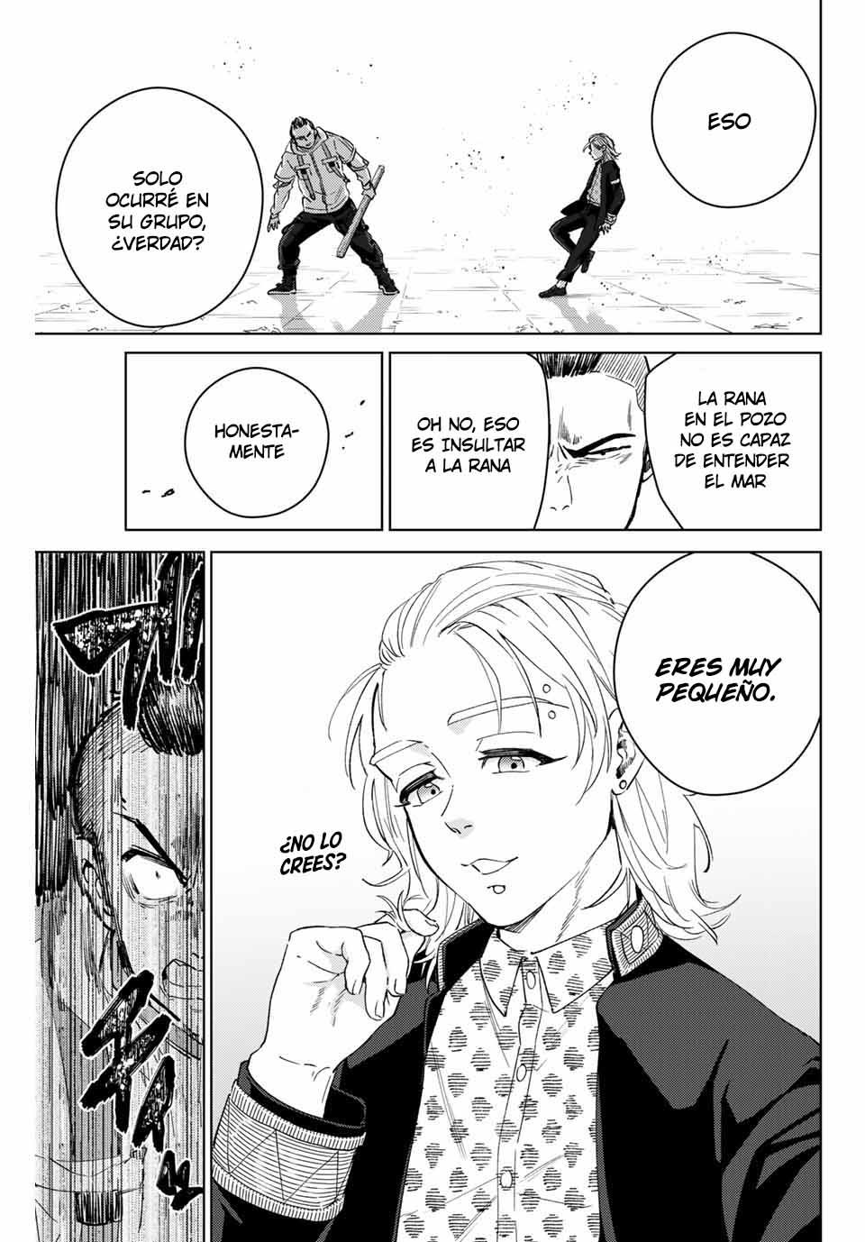 WIND BREAKER Capitulo 49: Los pasos de un hombre página 7