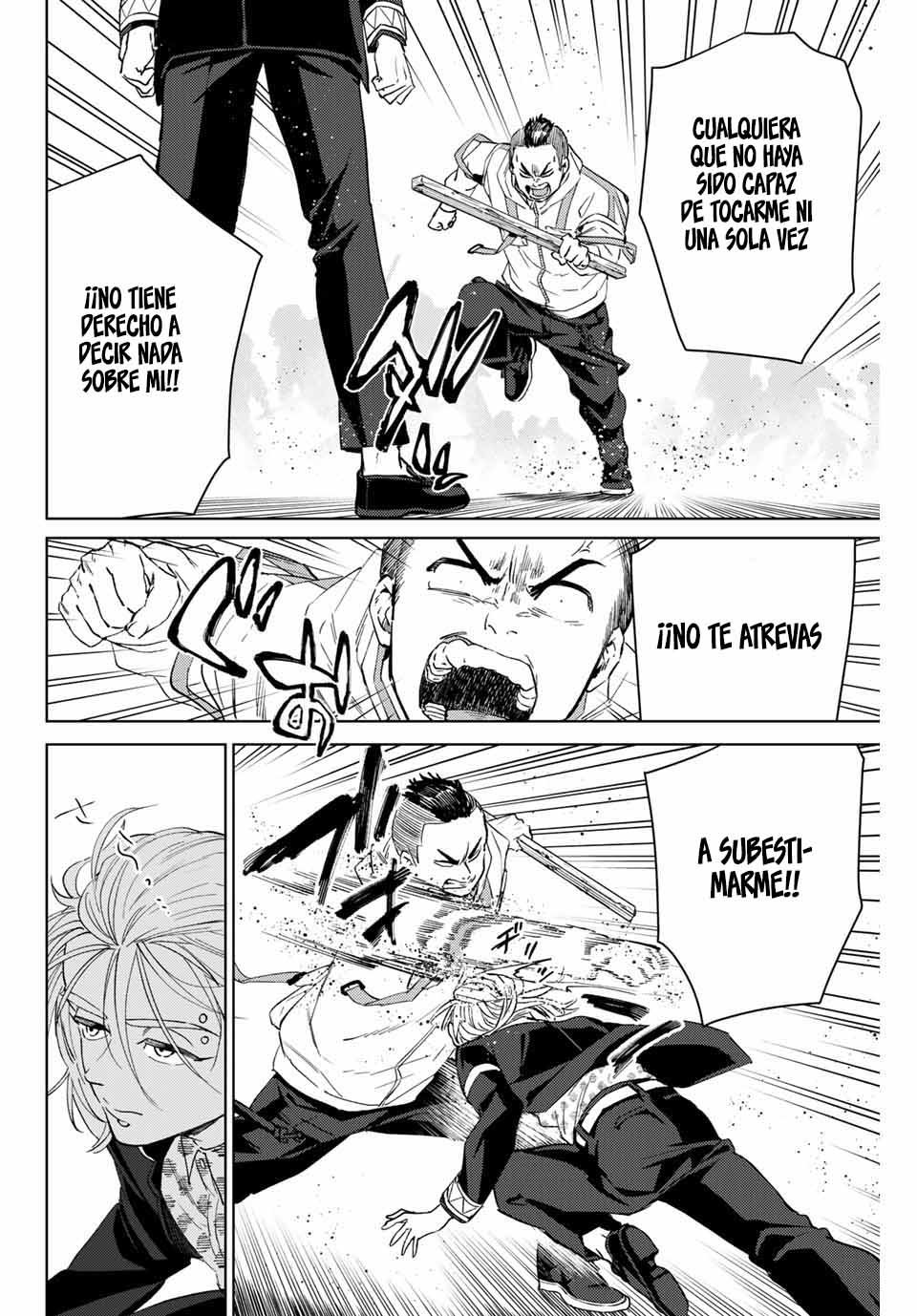 WIND BREAKER Capitulo 49: Los pasos de un hombre página 8