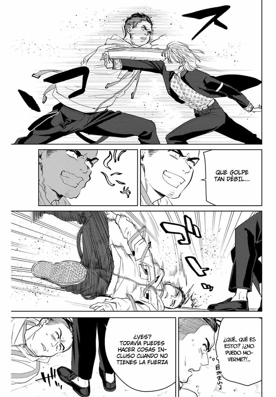 WIND BREAKER Capitulo 49: Los pasos de un hombre página 9