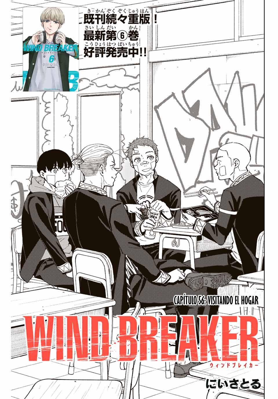 WIND BREAKER Capitulo 56: Visitando el hogar página 4