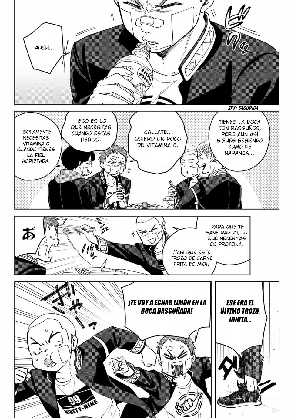 WIND BREAKER Capitulo 56: Visitando el hogar página 5