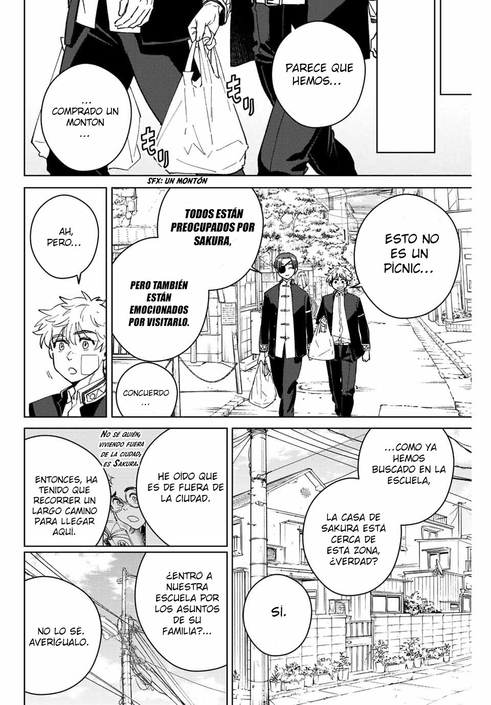 WIND BREAKER Capitulo 56: Visitando el hogar página 9