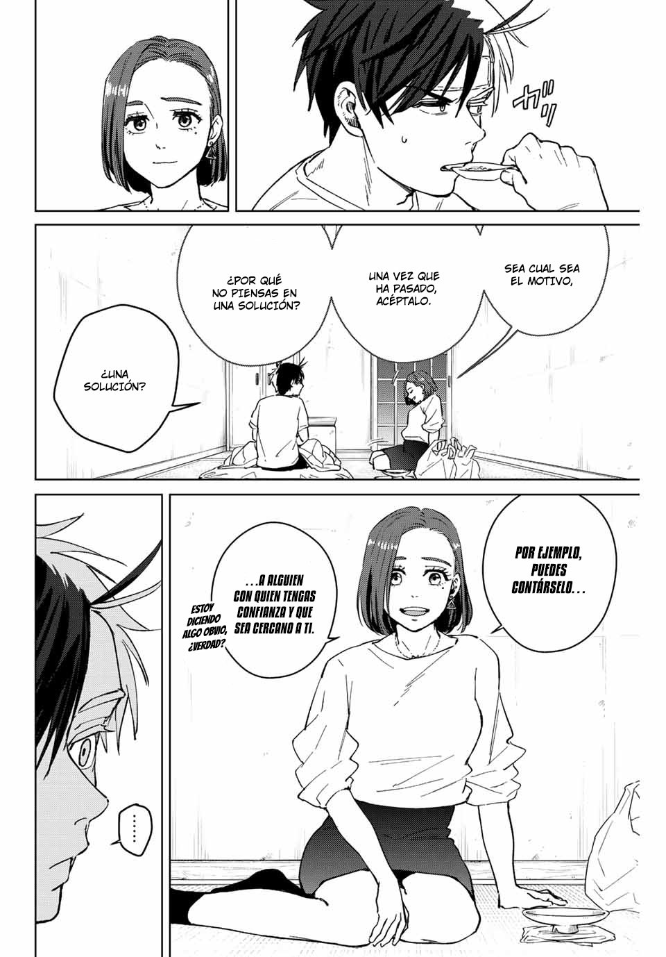 WIND BREAKER Capitulo 57: Visitando al enfermo página 15