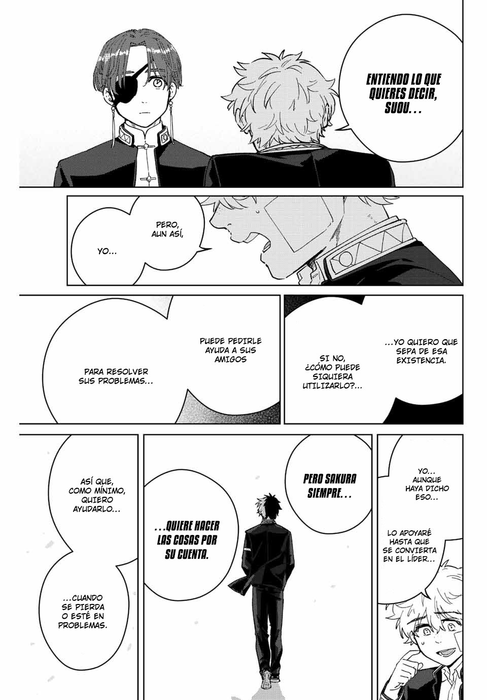 WIND BREAKER Capitulo 57: Visitando al enfermo página 8