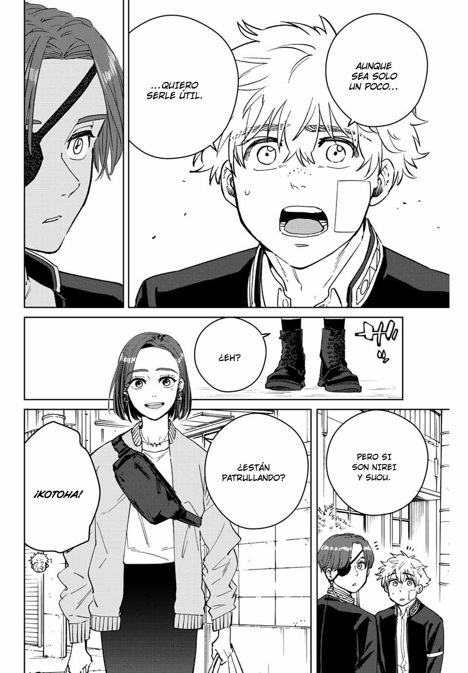 WIND BREAKER Capitulo 57: Visitando al enfermo página 9